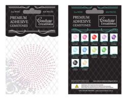 Premium Adhesive Gemstones - Pink Lace