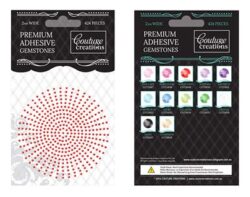 Premium Adhesive Gemstones - Maraschino