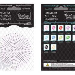 Premium Adhesive Gemstones - Wisteria